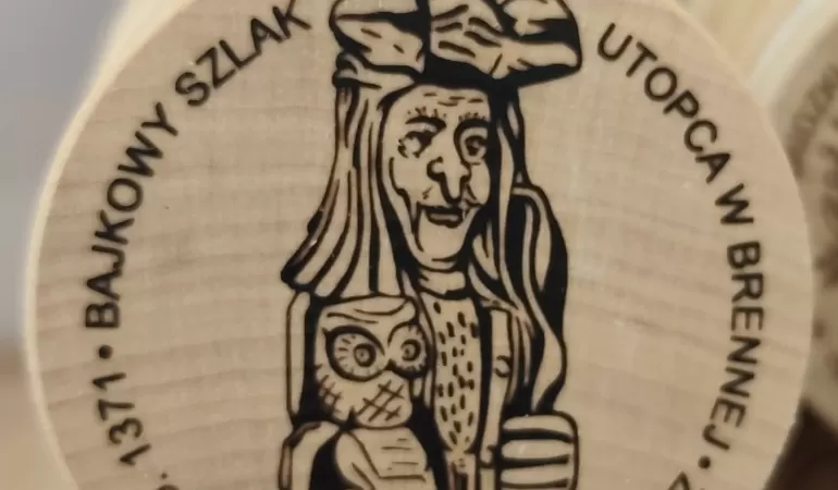 Bajkowy Szlak Utopca w Brennej doczekał się własnego znaczka turystycznego