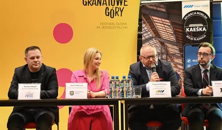 Pociąg do czytania: Filip Springer i specjalne bilety za 1 zł na Festiwal Granatowe Góry